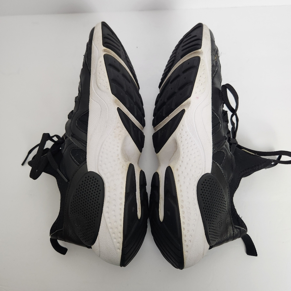 Nike Huarache E.D.G.E. Mens Size 9.5 Black/White Lace Up Sneakers AV3598-001 - Picture 7 of 15